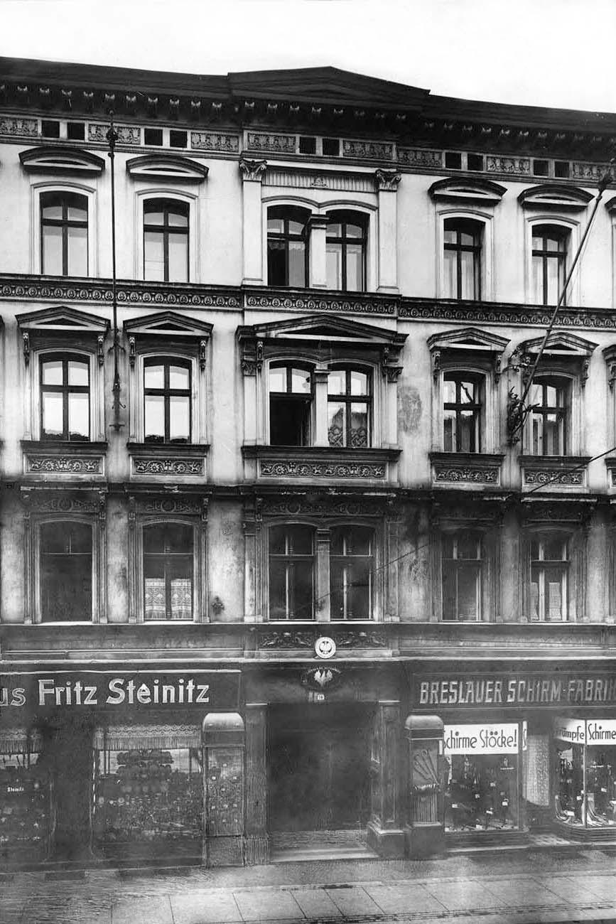 Ulica Gliwicka 10 - Hotel Lomnitz - Archiwum Czesław Czerwiński